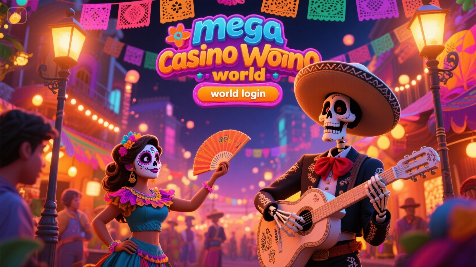 mega casino world login